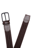 
Men's Brown Braided Leather Belt
 | Derimod