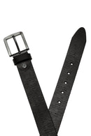 
Men's Black Printed Leather Belt
 | Derimod