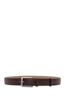 Male Brown Leather Belt | Derimod