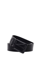 Men's Black Leather Belt | Derimod