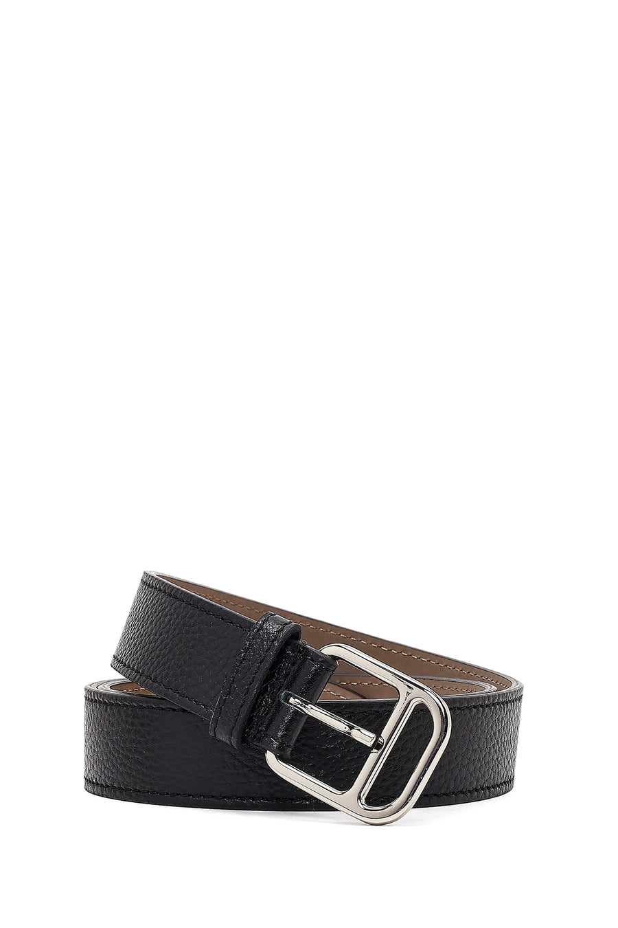 Men's Black Leather Belt 000A2D13075FT | Derimod