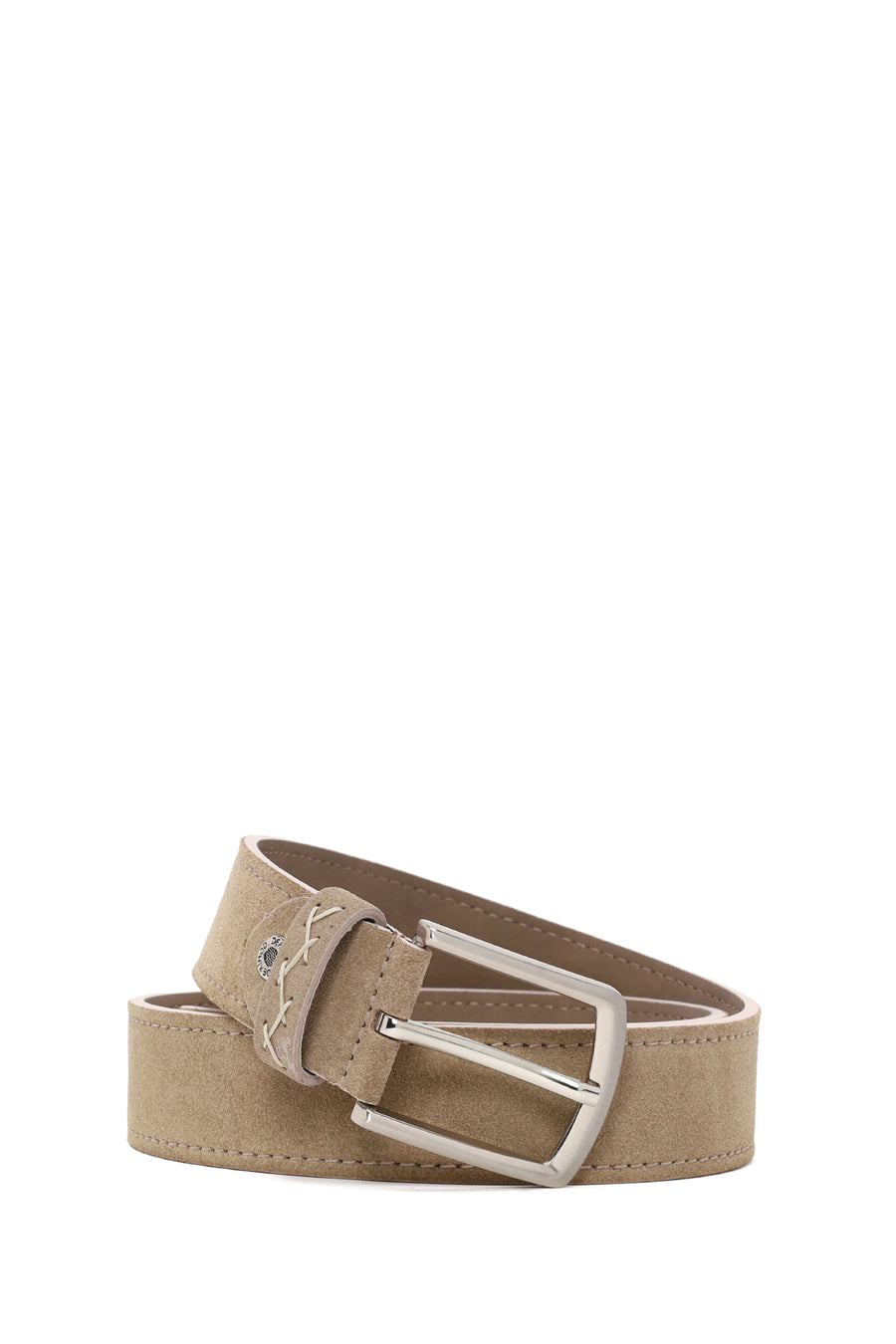 Male Beige Suede Belt 000A2D1307610 | Derimod