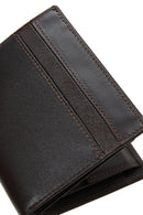 Men's Brown Leather Wallet | Derimod