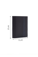 Men's Navy Blue Leather Wallet | Derimod