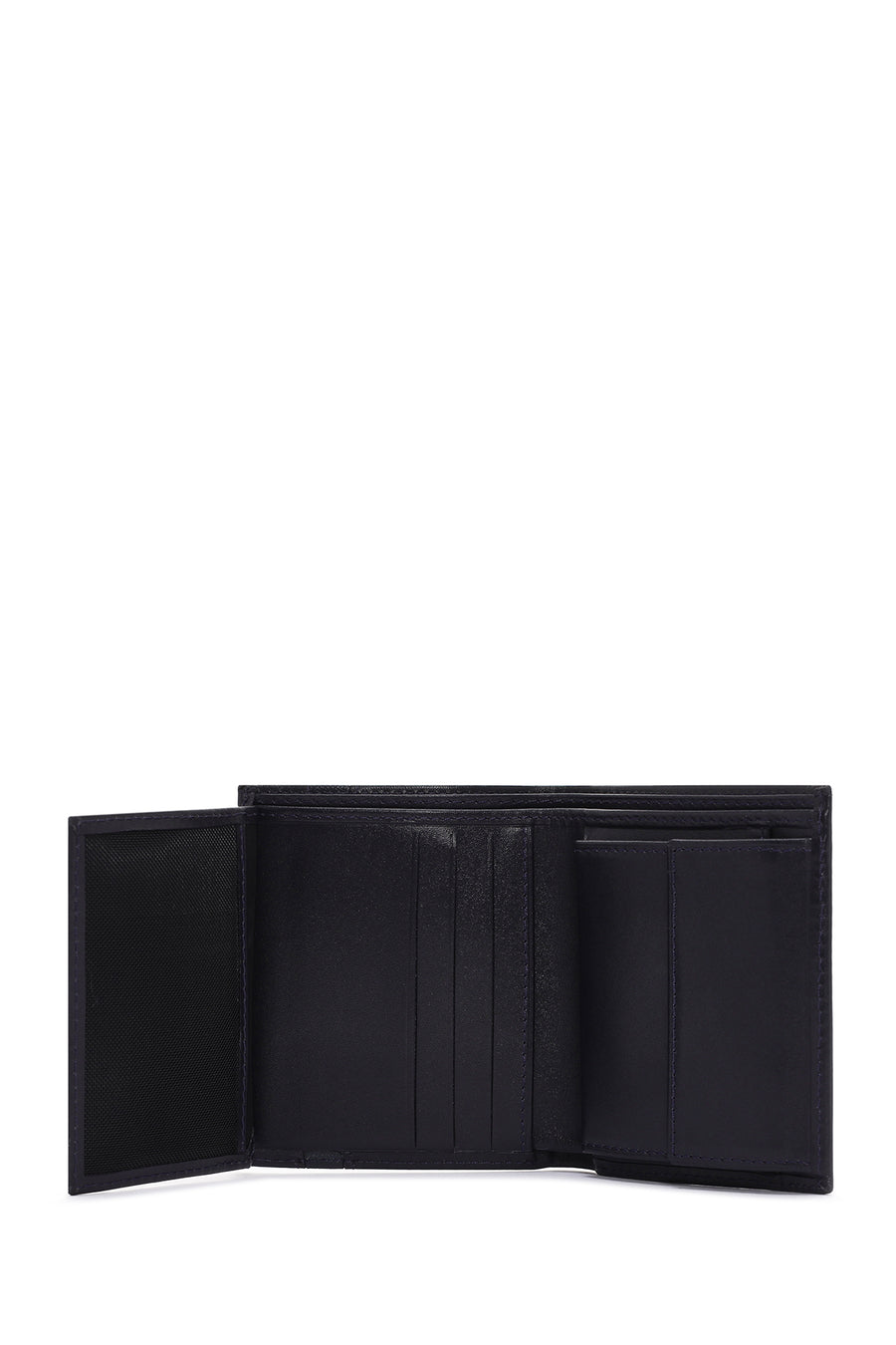 Men's Navy Blue Leather Wallet