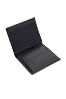 Men's Navy Blue Leather Wallet | Derimod