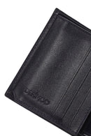 Men's Navy Blue Leather Wallet | Derimod