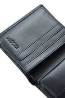 Men's Navy Blue Leather Wallet | Derimod