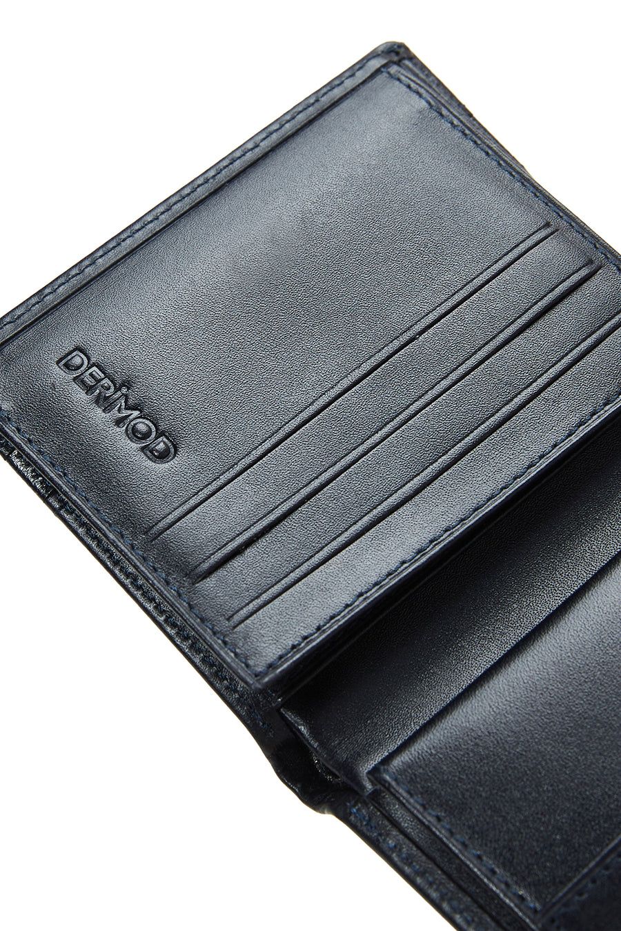 Men's Navy Blue Leather Wallet