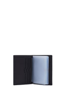 Men's Navy Blue Leather Card Holder | Derimod