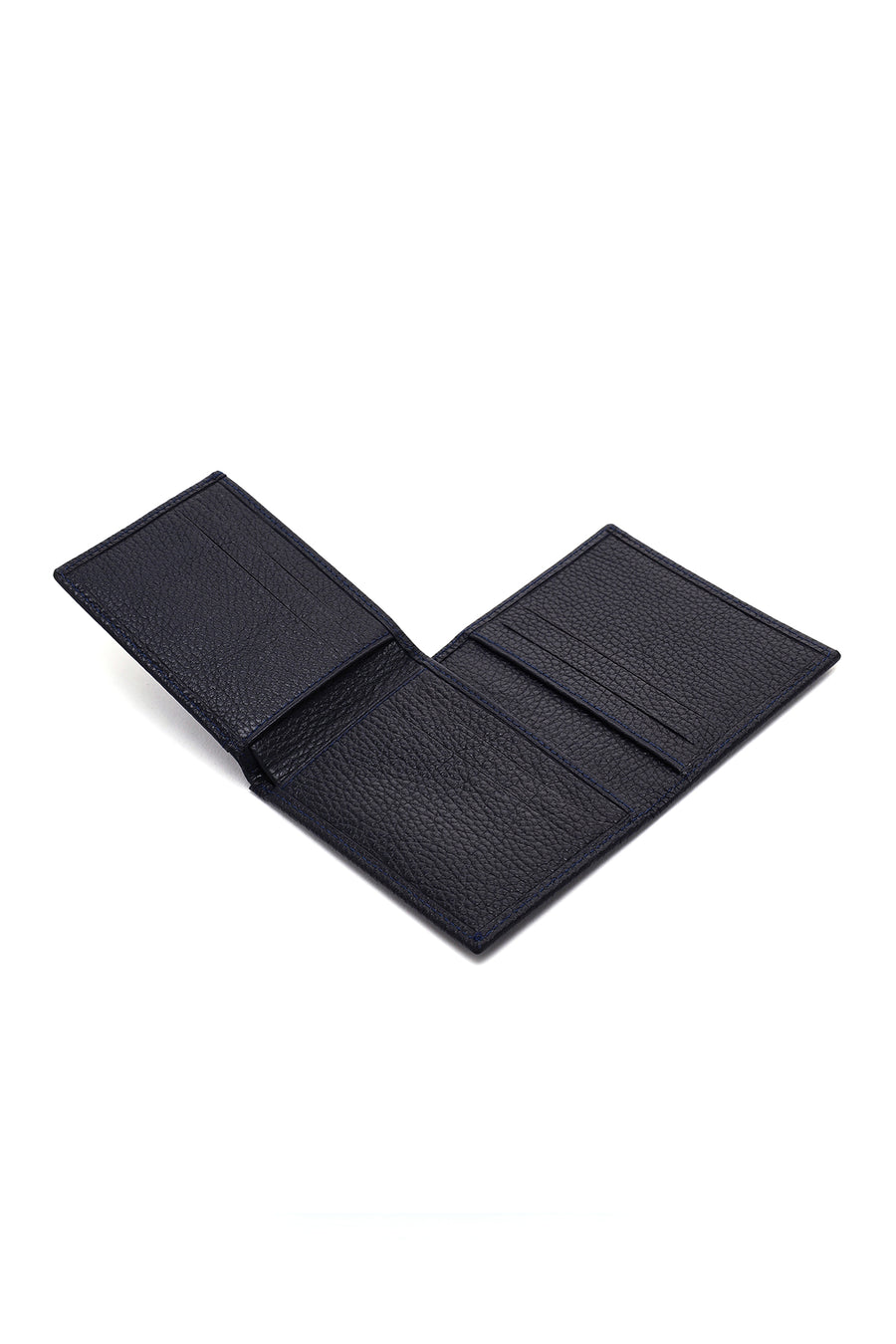 Men's Navy Blue Leather Wallet