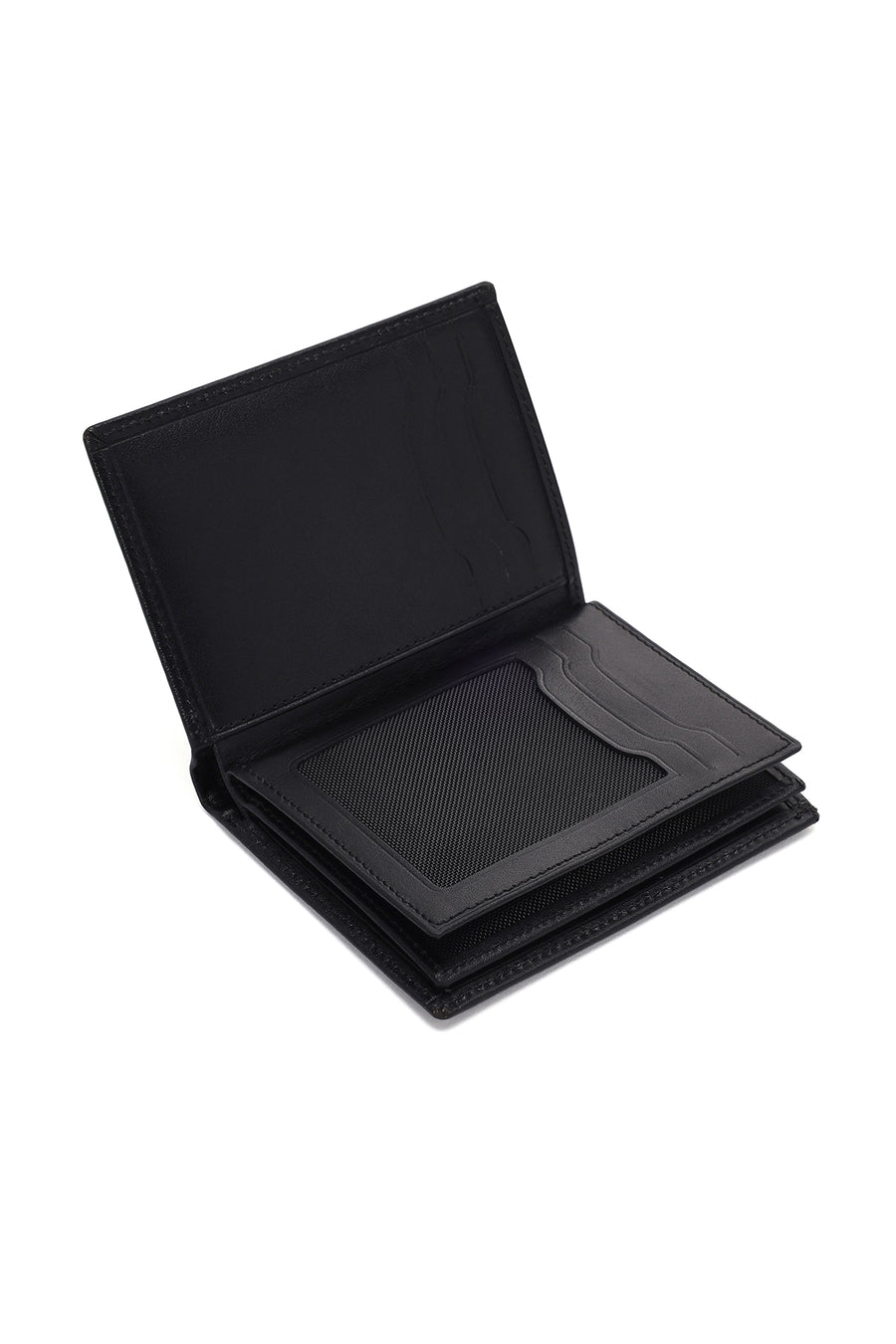 Men's Black Leather Wallet