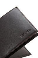 Men's Brown Leather Wallet | Derimod