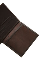 Men's Brown Leather Wallet | Derimod