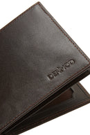 Men's Brown Leather Wallet | Derimod
