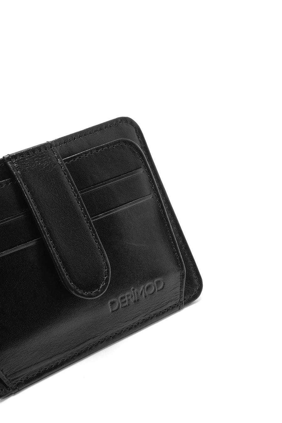 Men's Black Leather Card Holder