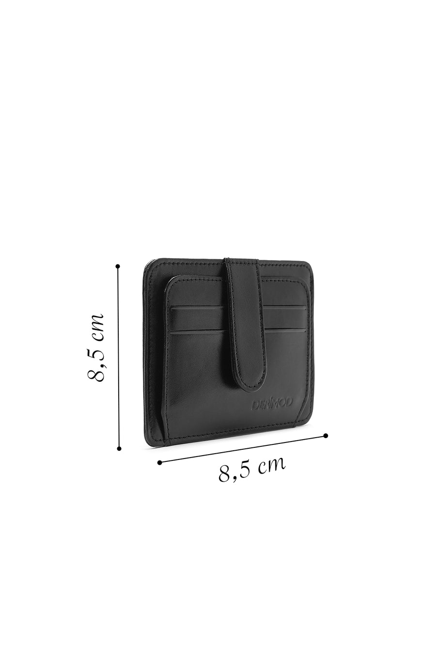 Men's Black Leather Card Holder