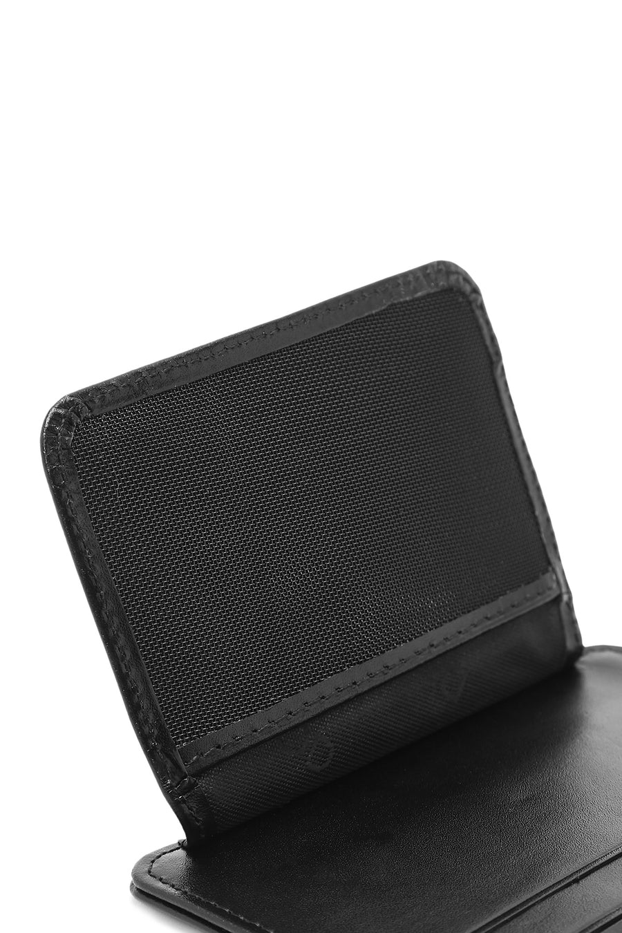 Men's Black Leather Card Holder