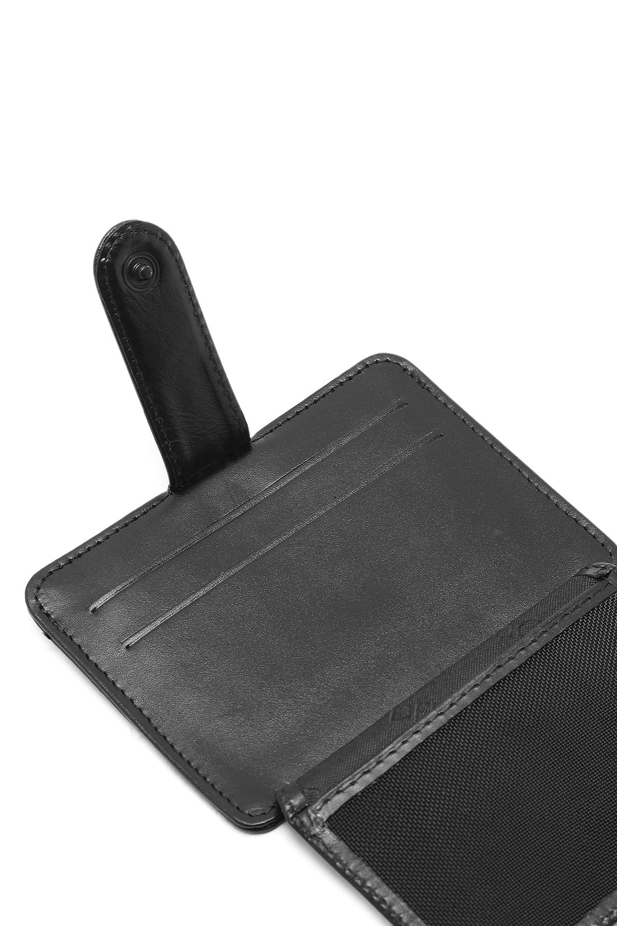 Men's Black Leather Card Holder