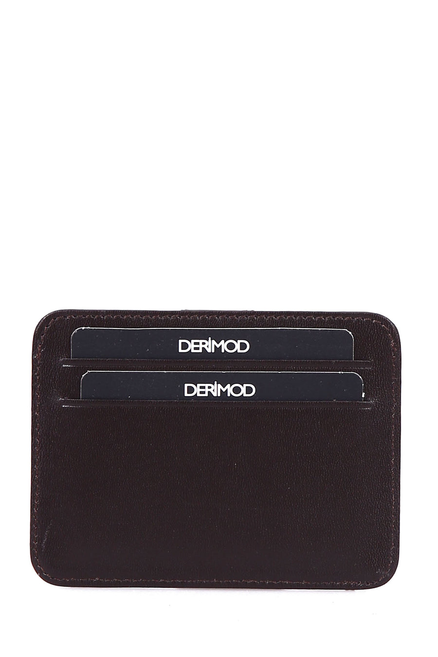 Men's Brown Leather Card Holder