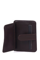 Men's Brown Leather Card Holder | Derimod