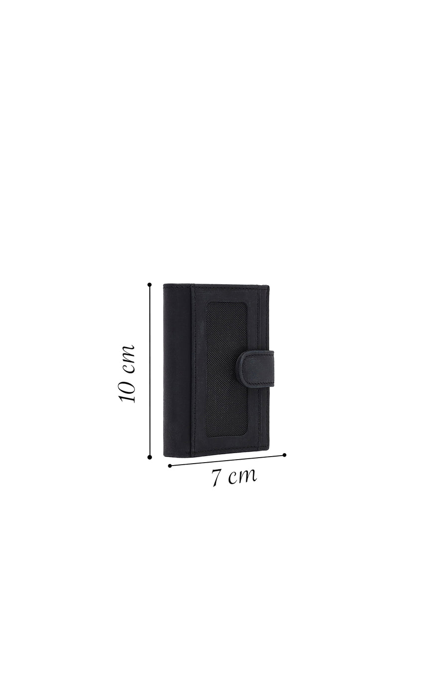 Men's Black Leather Cardholder