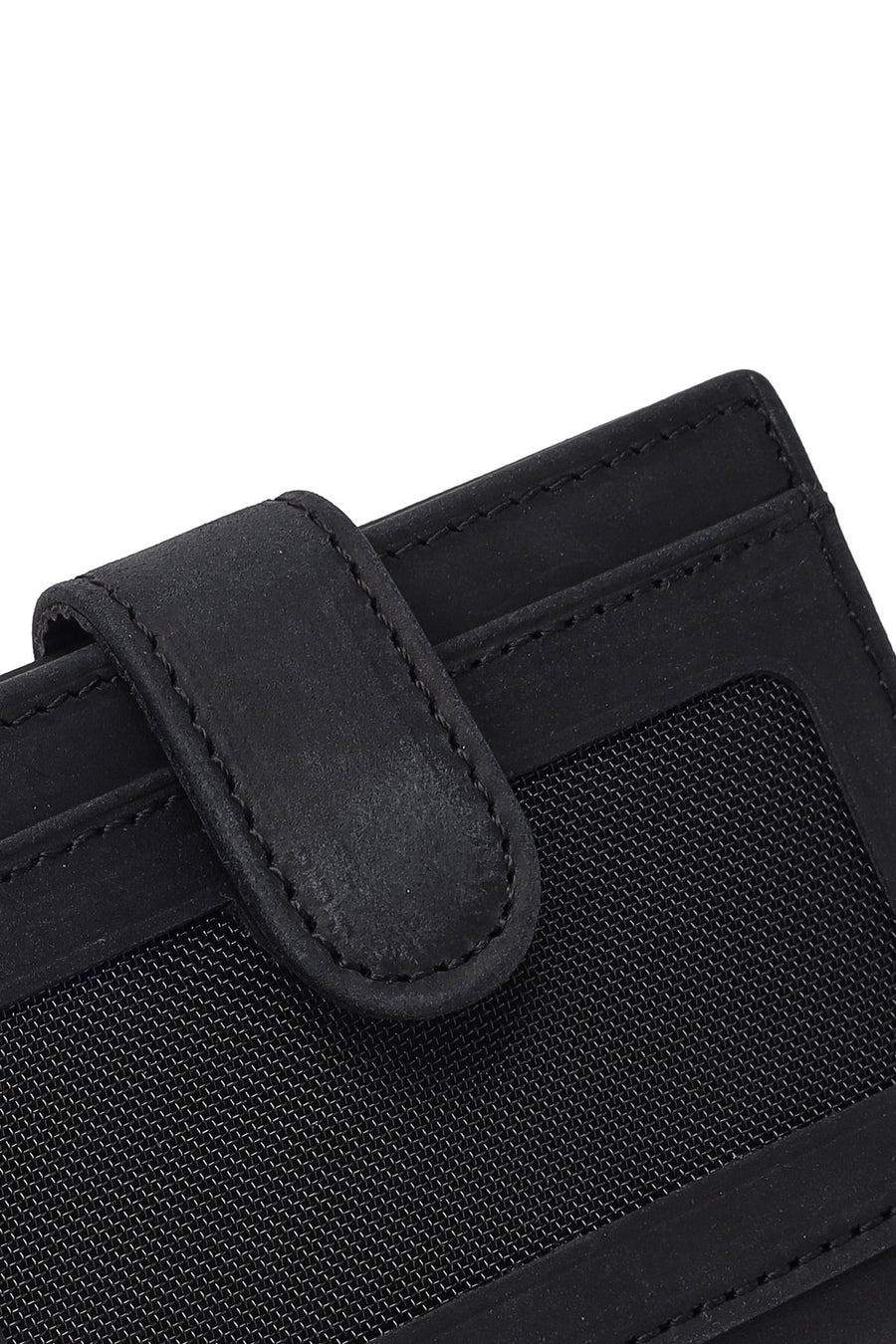 Men's Black Leather Cardholder