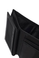 Men's Black Leather Cardholder | Derimod