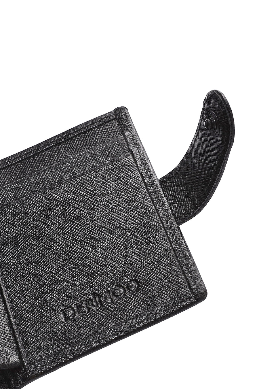 Men's Black Leather Card Holder