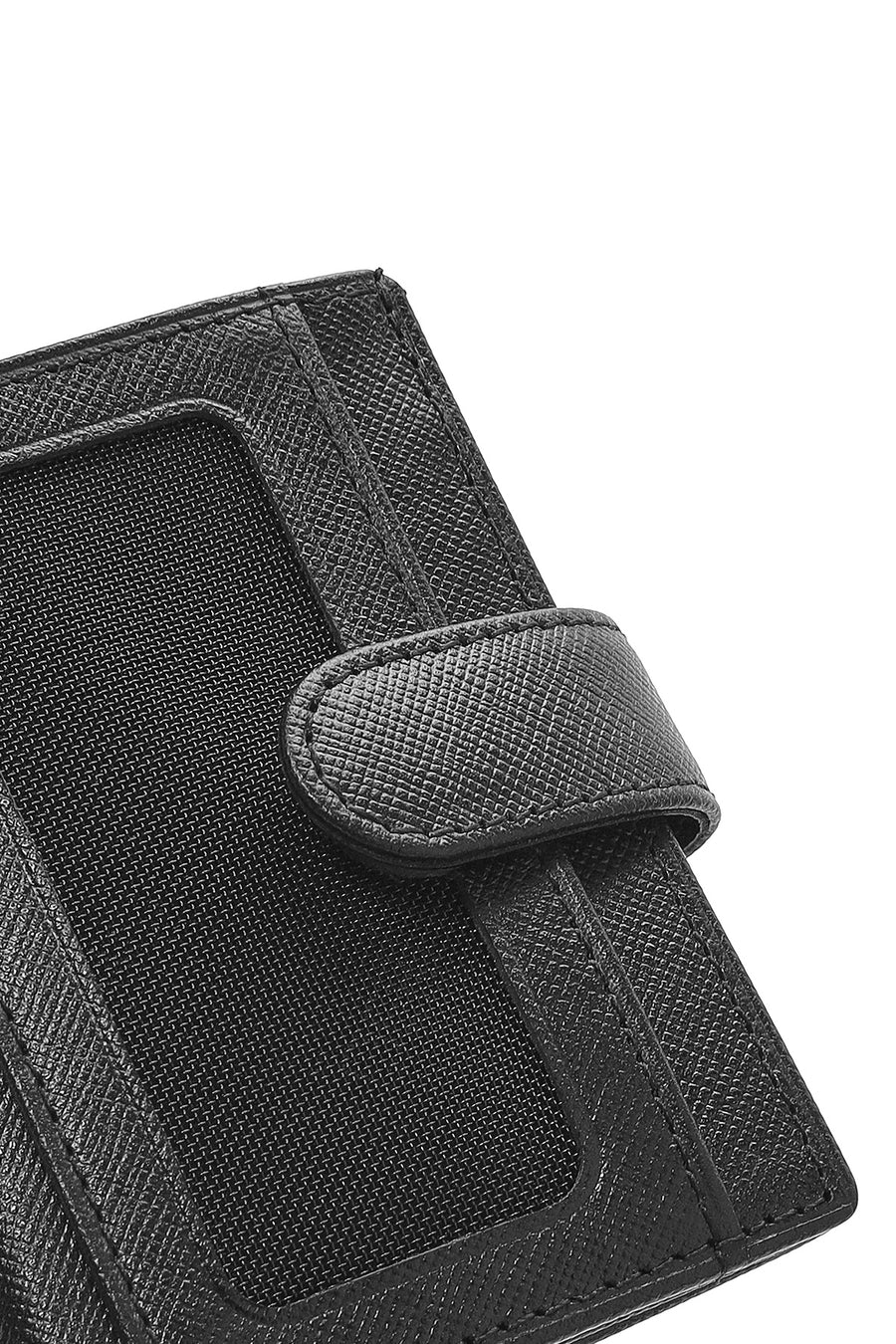 Men's Black Leather Card Holder