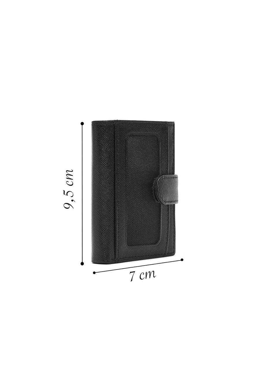 Men's Black Leather Card Holder