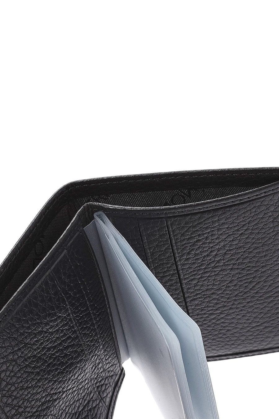 Men's Black Leather Card Holder