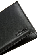 Men's Black Leather Wallet | Derimod