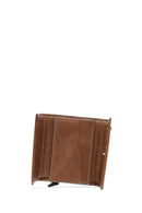Men's Tan Leather Card Holder | Derimod