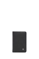 Men's Black Leather Card Holder | Derimod
