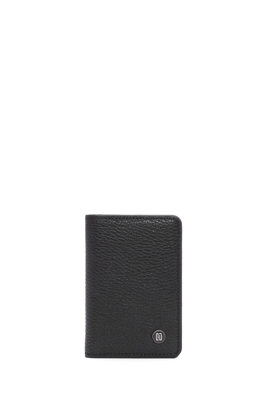 Men's Black Leather Card Holder 000A2D3147FT | Derimod