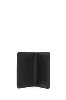 Men's Black Leather Card Holder | Derimod