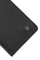 Men's Black Leather Card Holder | Derimod