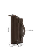 Men's Brown Leather Wallet | Derimod