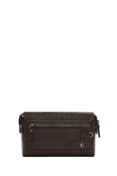 Men's Brown Leather Wallet | Derimod