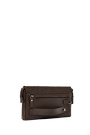 Men's Brown Leather Wallet | Derimod