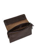 Men's Brown Leather Wallet | Derimod