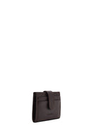 Men's Brown Leather Card Holder | Derimod