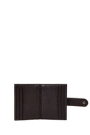Men's Brown Leather Card Holder | Derimod