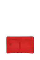 Men's Red Leather Card Holder | Derimod