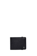 Men's Black Leather Wallet | Derimod