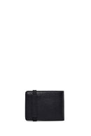 Men's Black Leather Wallet | Derimod