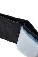 Men's Black Leather Wallet | Derimod