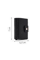 Men's Black Mechanism Wallet | Derimod