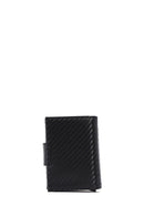 Men's Black Mechanism Wallet | Derimod